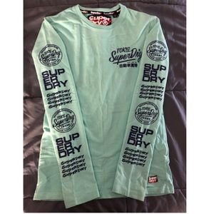 Superdry Men's Ticket Type Graphic Long Sleeve T